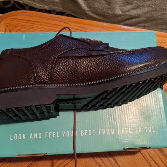 NEW Apex Moc Toe Oxford- Men's Shoe - Picture 3 of 4